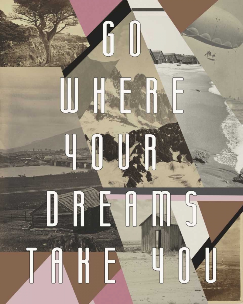 Go where you dreams I art print by Anne Waltz for $57.95 CAD