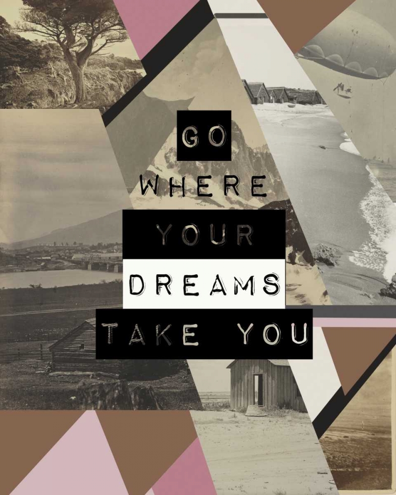 Go where you dreams II art print by Anne Waltz for $57.95 CAD