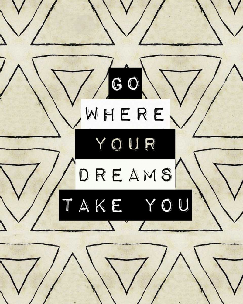 Go where you dreams III art print by Anne Waltz for $57.95 CAD