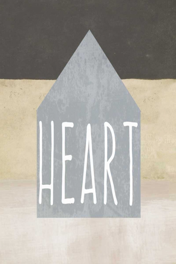 Home heart art print by Anne Waltz for $57.95 CAD