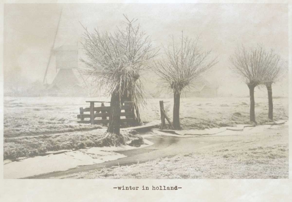 Winter time art print by Anne Waltz for $57.95 CAD