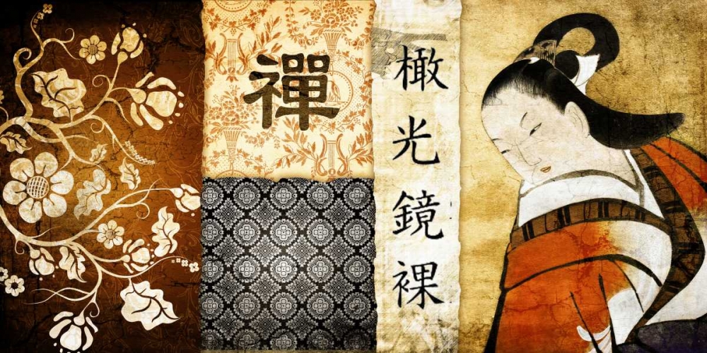 Collage Asia 02 art print by Adamsky for $57.95 CAD