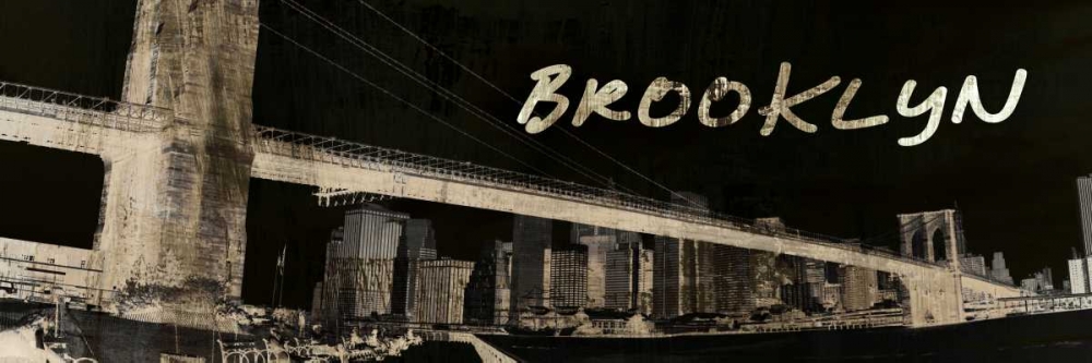 Brooklyn art print by Adamsky for $57.95 CAD