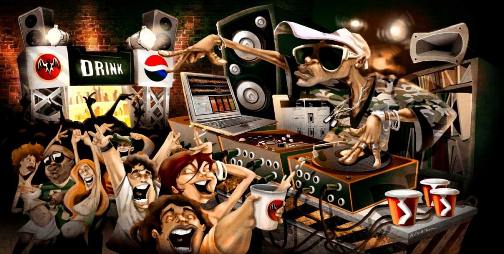 The Party art print by A. - Perez, A. Alvez for $57.95 CAD