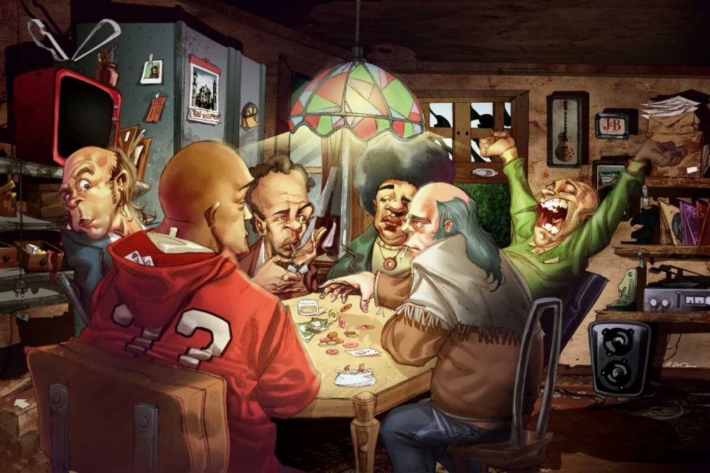 Poker art print by A. - Perez, A. Alvez for $57.95 CAD