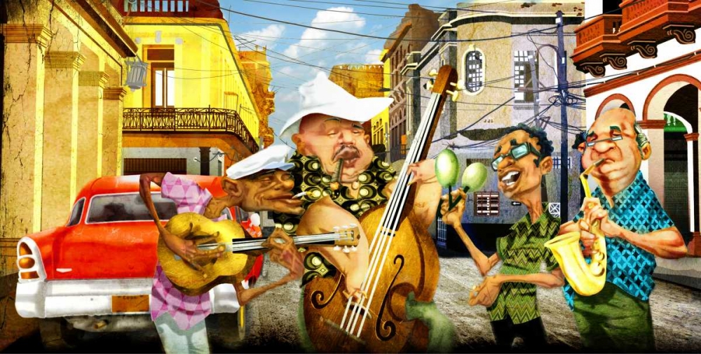 Habanas Band art print by A. - Perez, A. Alvez for $57.95 CAD