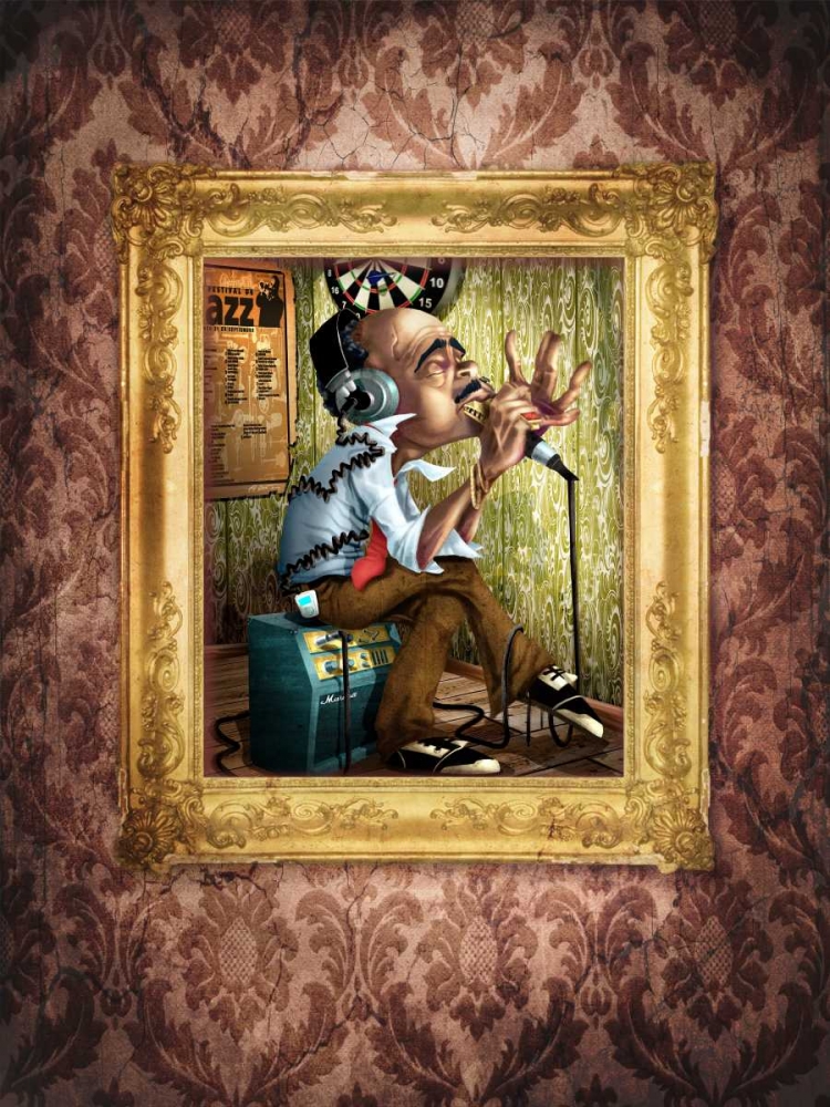 Bluesman 2A art print by A. - Perez, A. Alvez for $57.95 CAD