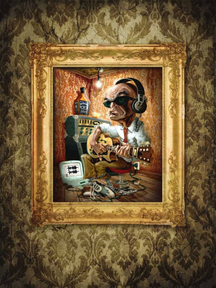 Bluesman 1A art print by A. - Perez, A. Alvez for $57.95 CAD