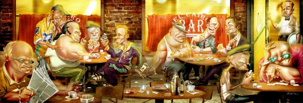 The Players art print by A. - Perez, A. Alvez for $57.95 CAD