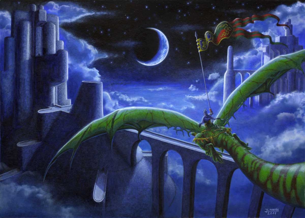 Castles in the Sky art print by Jose Luis Martin for $57.95 CAD
