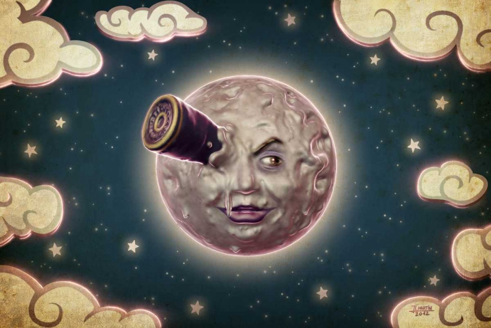 A Trip to the Moon art print by Jose Luis Martin for $57.95 CAD