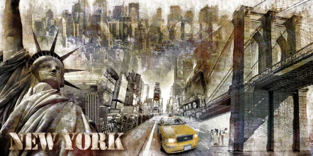 New York 02 art print by Paul Robert for $57.95 CAD
