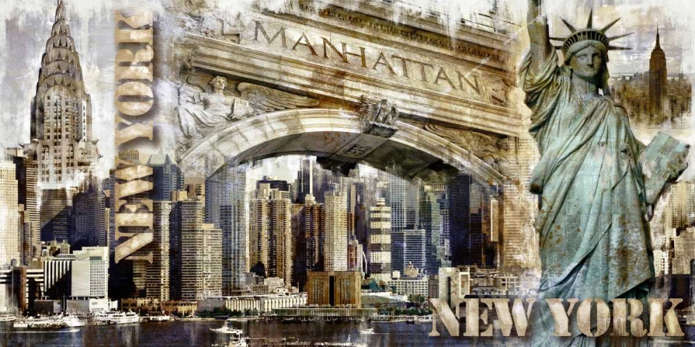 New York 01 art print by Paul Robert for $57.95 CAD