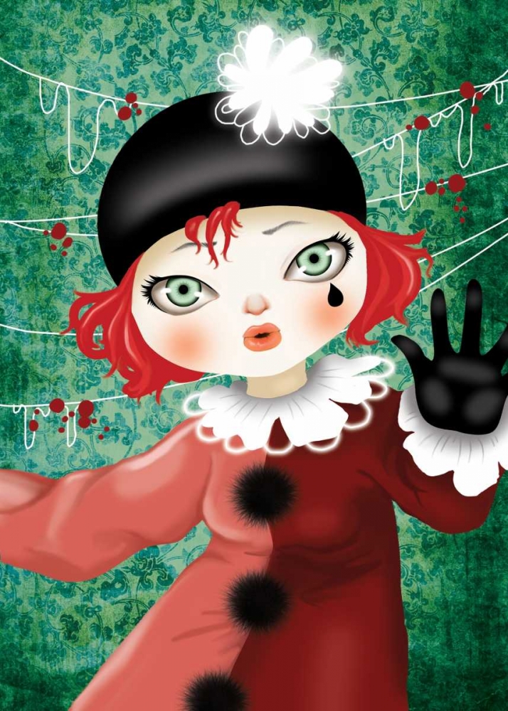 Harlequin art print by Patricia Yuste for $57.95 CAD