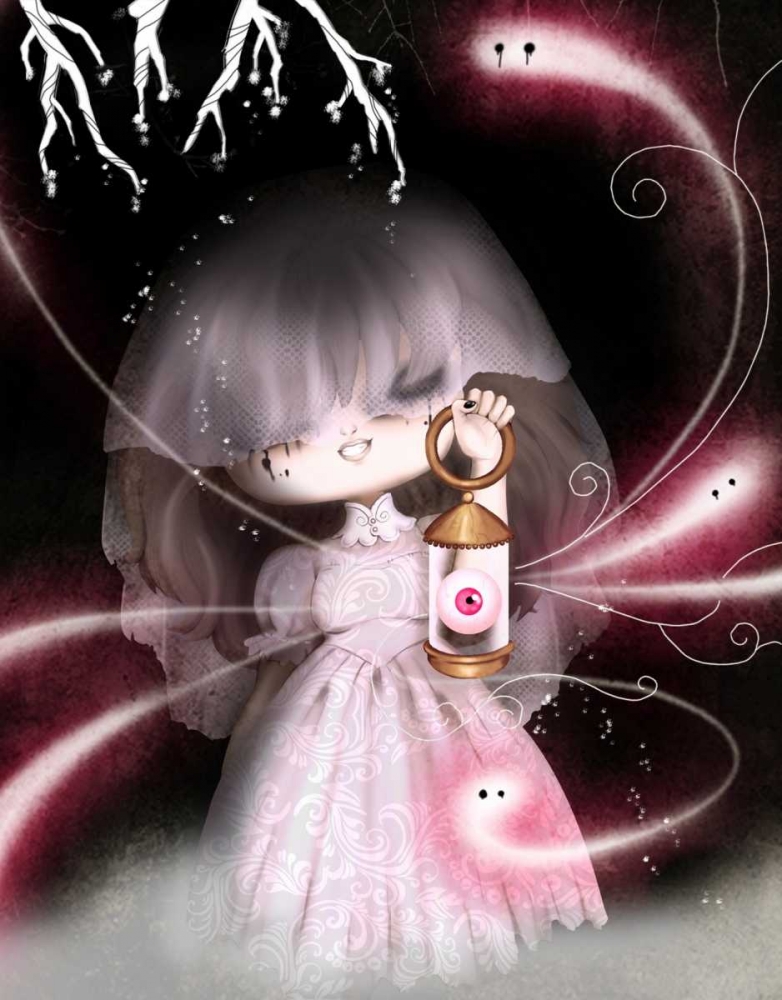 The eye art print by Patricia Yuste for $57.95 CAD
