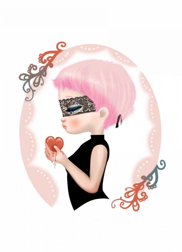 Thief of hearts art print by Patricia Yuste for $57.95 CAD