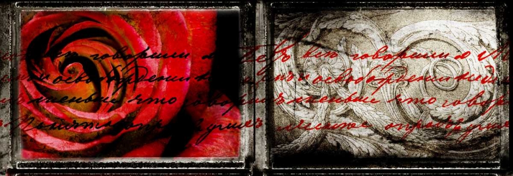 Letter and Roses art print by Susan P. Willow for $57.95 CAD