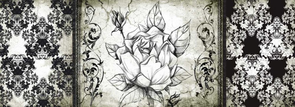 Rose Vintage I art print by Susan P. Willow for $57.95 CAD