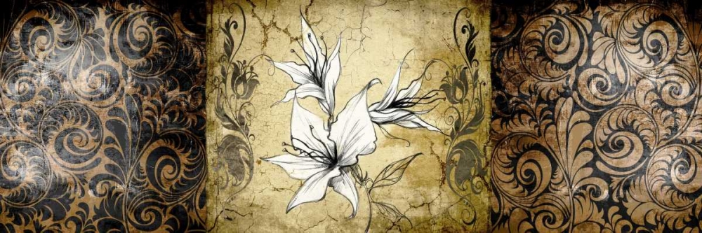 Brown Vintage art print by Susan P. Willow for $57.95 CAD