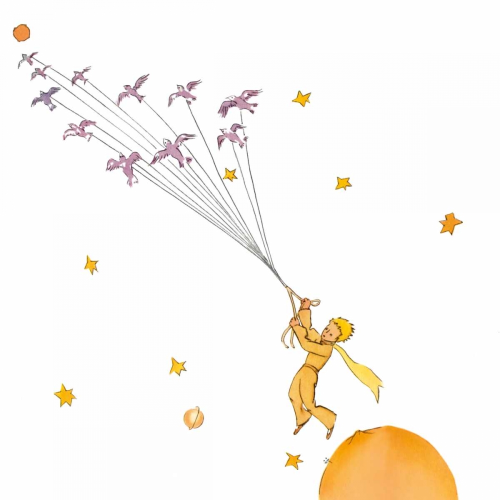 Petit Prince I art print by Antoine De Saint-Exupery for $57.95 CAD