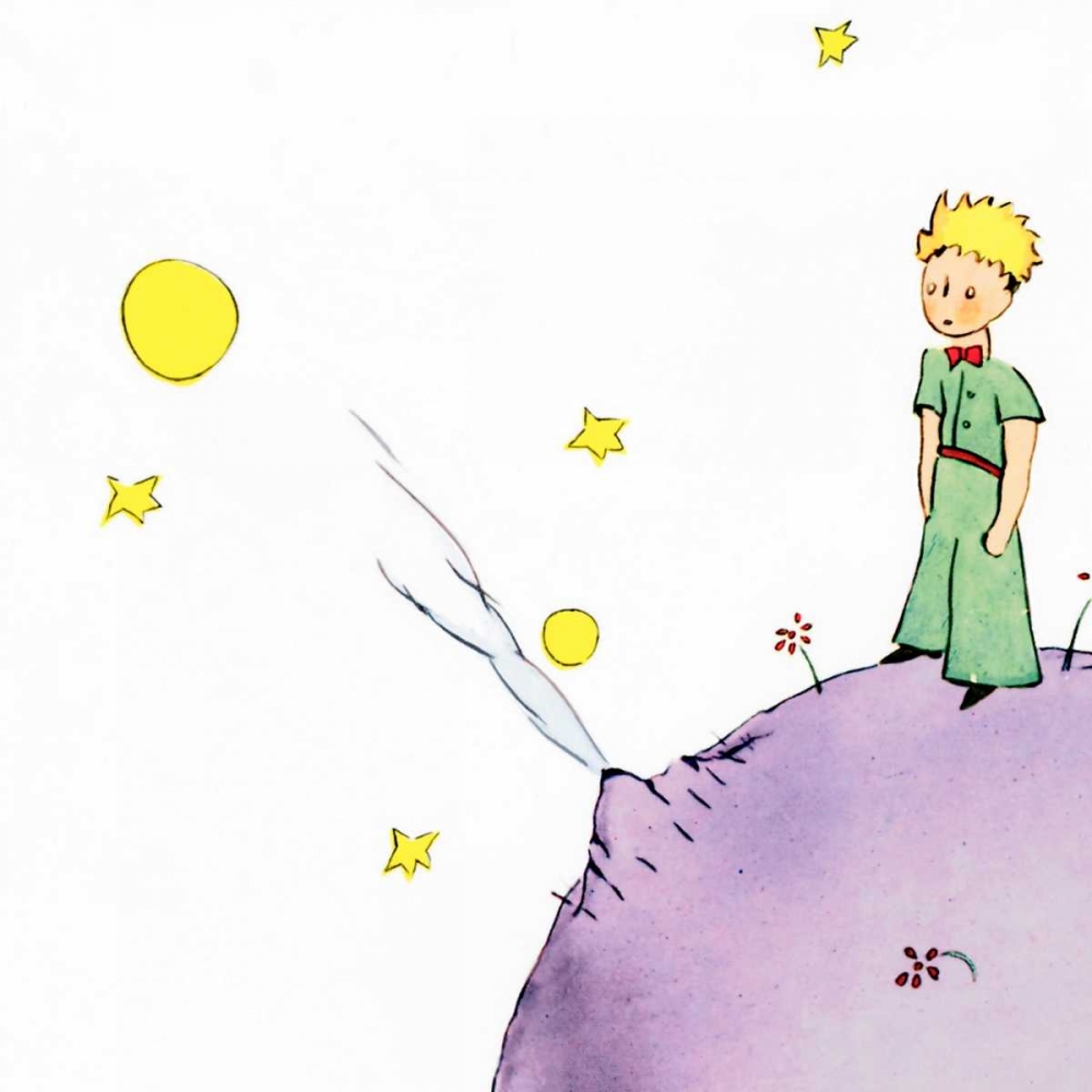 Petit Prince III art print by Antoine De Saint-Exupery for $57.95 CAD