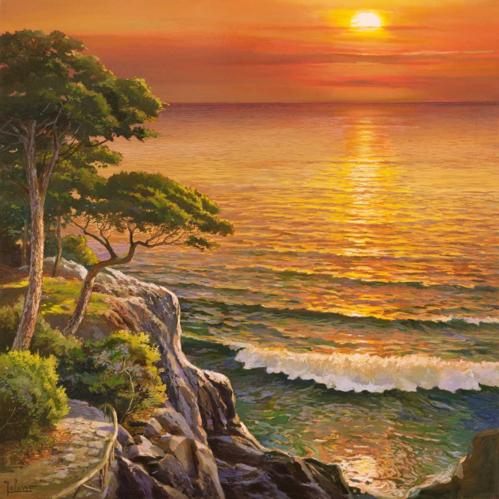 Tramonto sul Mediterraneo art print by Adriano Galasso for $57.95 CAD