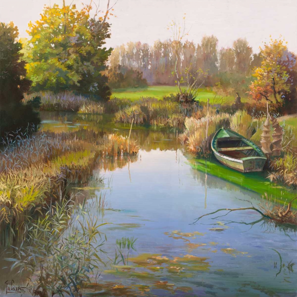 Sul fiume art print by Adriano Galasso for $57.95 CAD