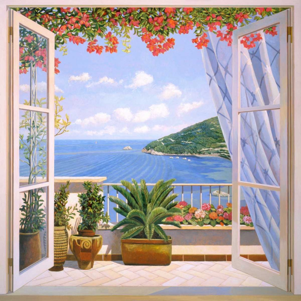 Finestra sul mare art print by Andrea Del Missier for $57.95 CAD