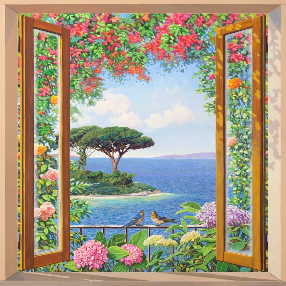 Sulla costa mediterranea art print by Andrea Del Missier for $57.95 CAD