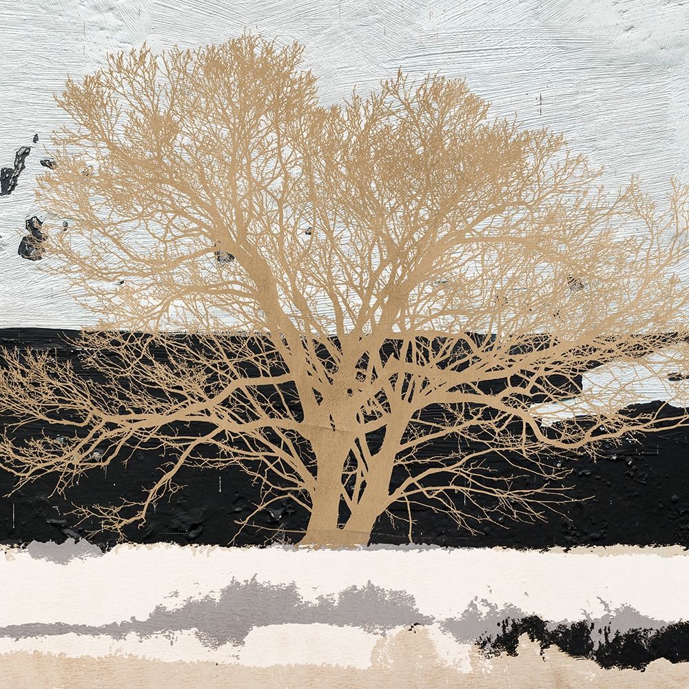Golden Tree (detail) art print by Alessio Aprile for $57.95 CAD