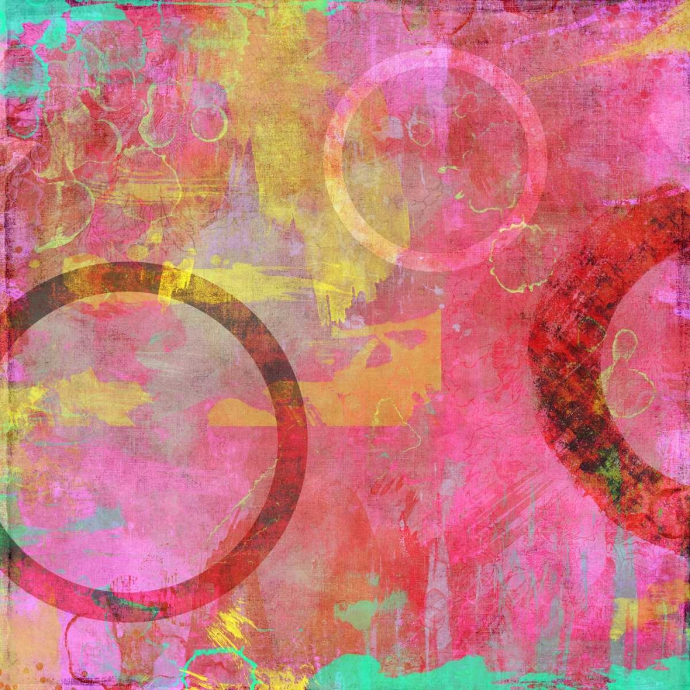 Circle Carnival I art print by Amber King for $57.95 CAD