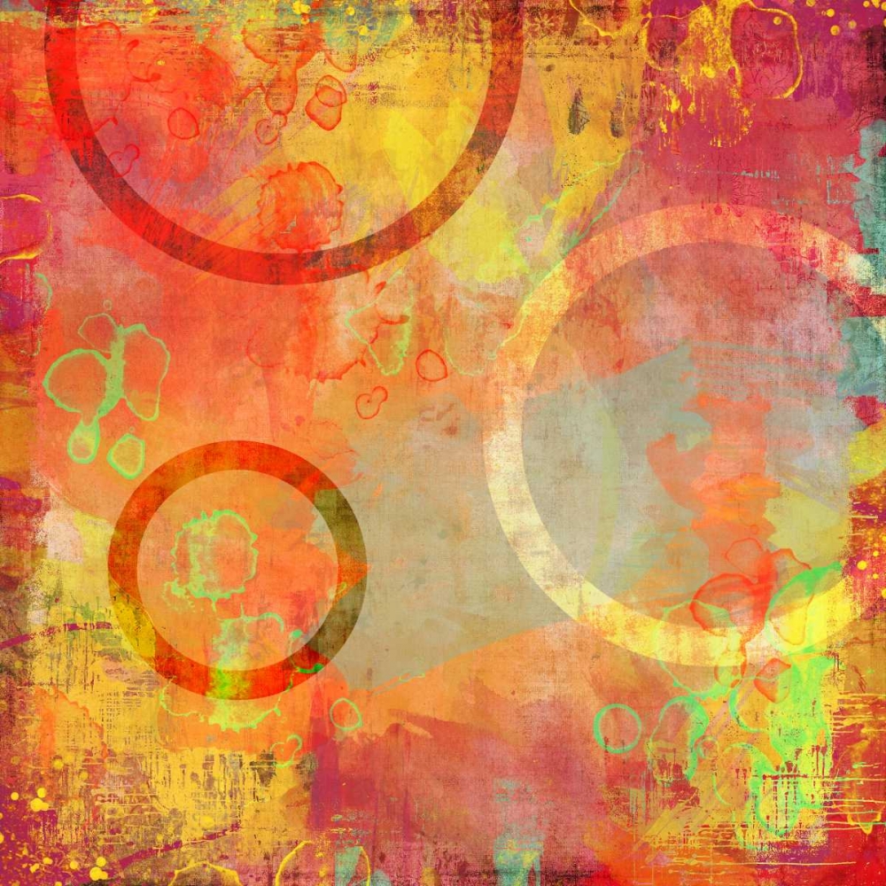 Circle Carnival II art print by Amber King for $57.95 CAD