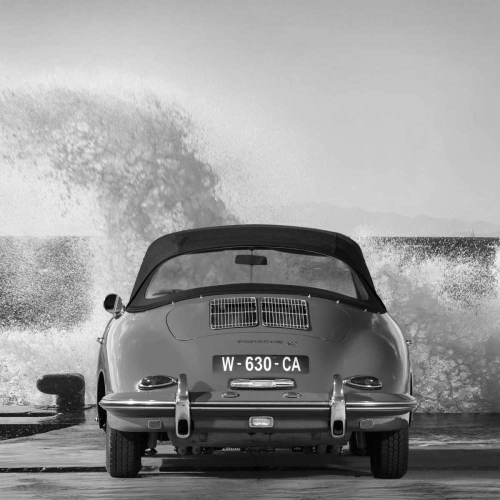 Ocean Waves breaking on Vintage Beauties (detail 1) art print by Gasoline Images for $57.95 CAD