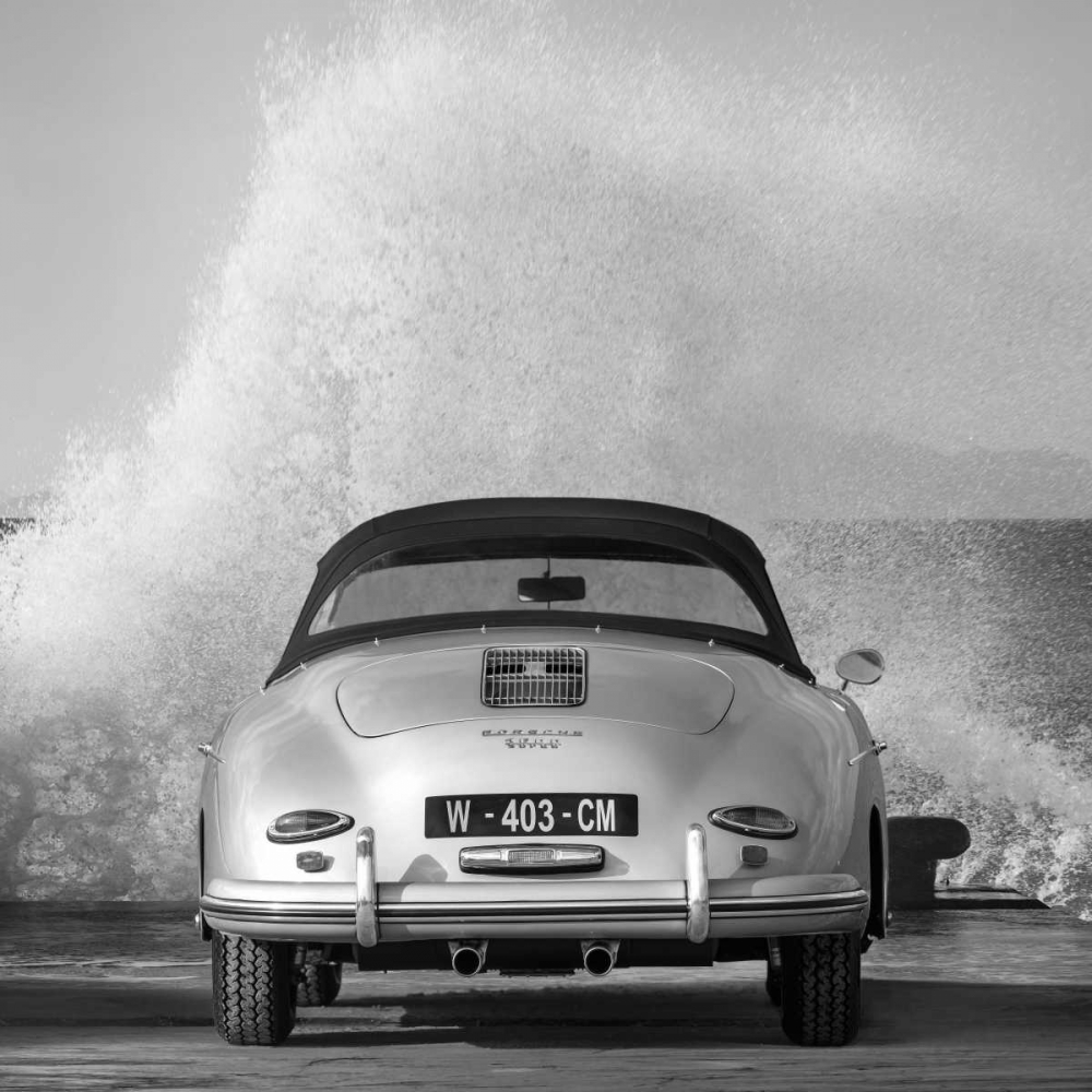 Ocean Waves breaking on Vintage Beauties  (detail 2) art print by Gasoline Images for $57.95 CAD