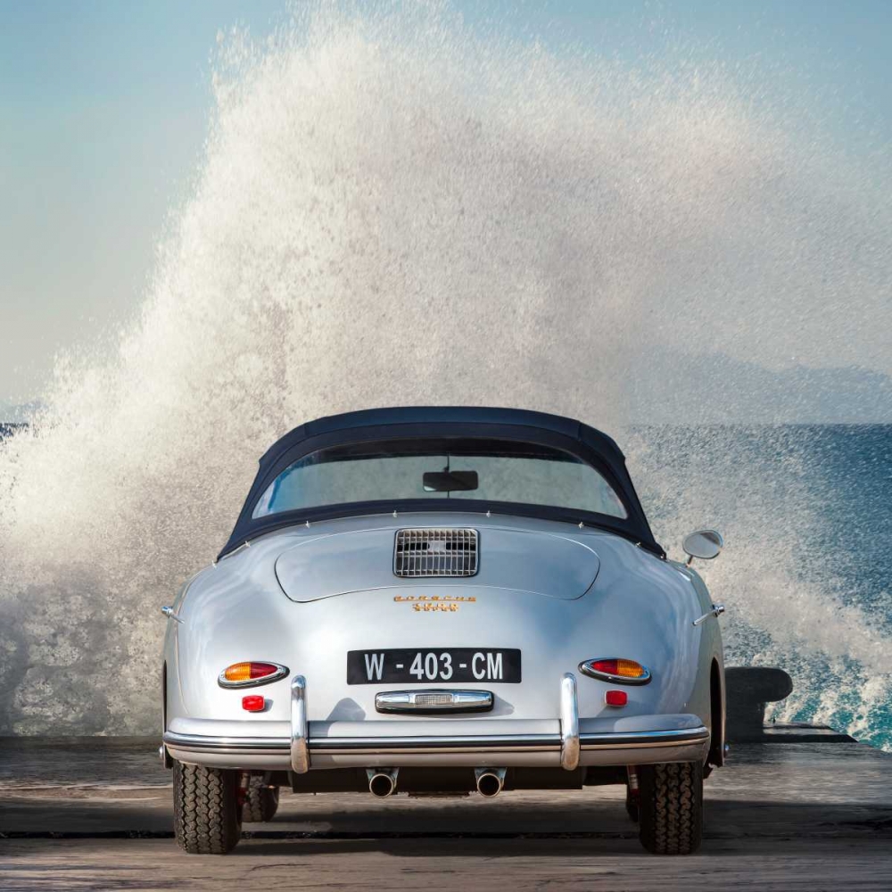 Ocean Waves breaking on Vintage Beauties  (detail 2) art print by Gasoline Images for $57.95 CAD