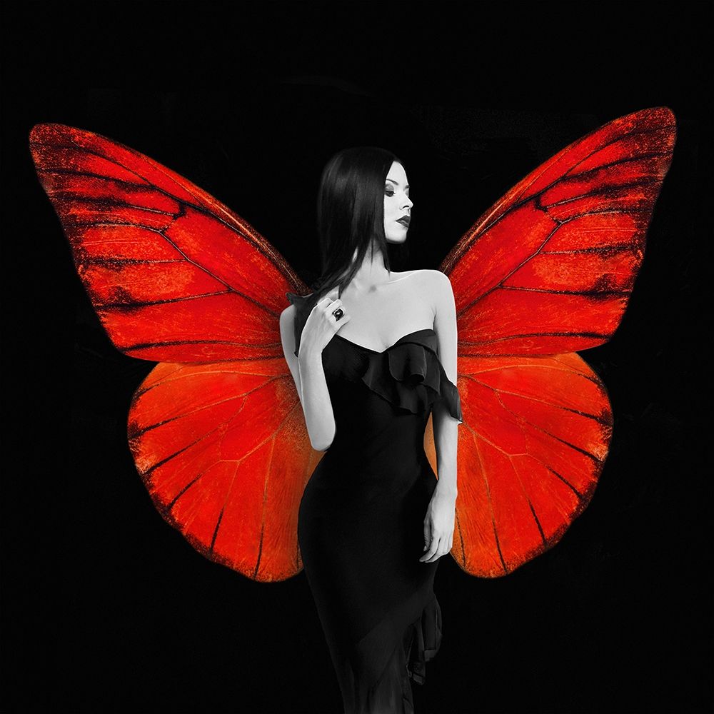 Winged Beauty -2 art print by Julian Lauren for $57.95 CAD