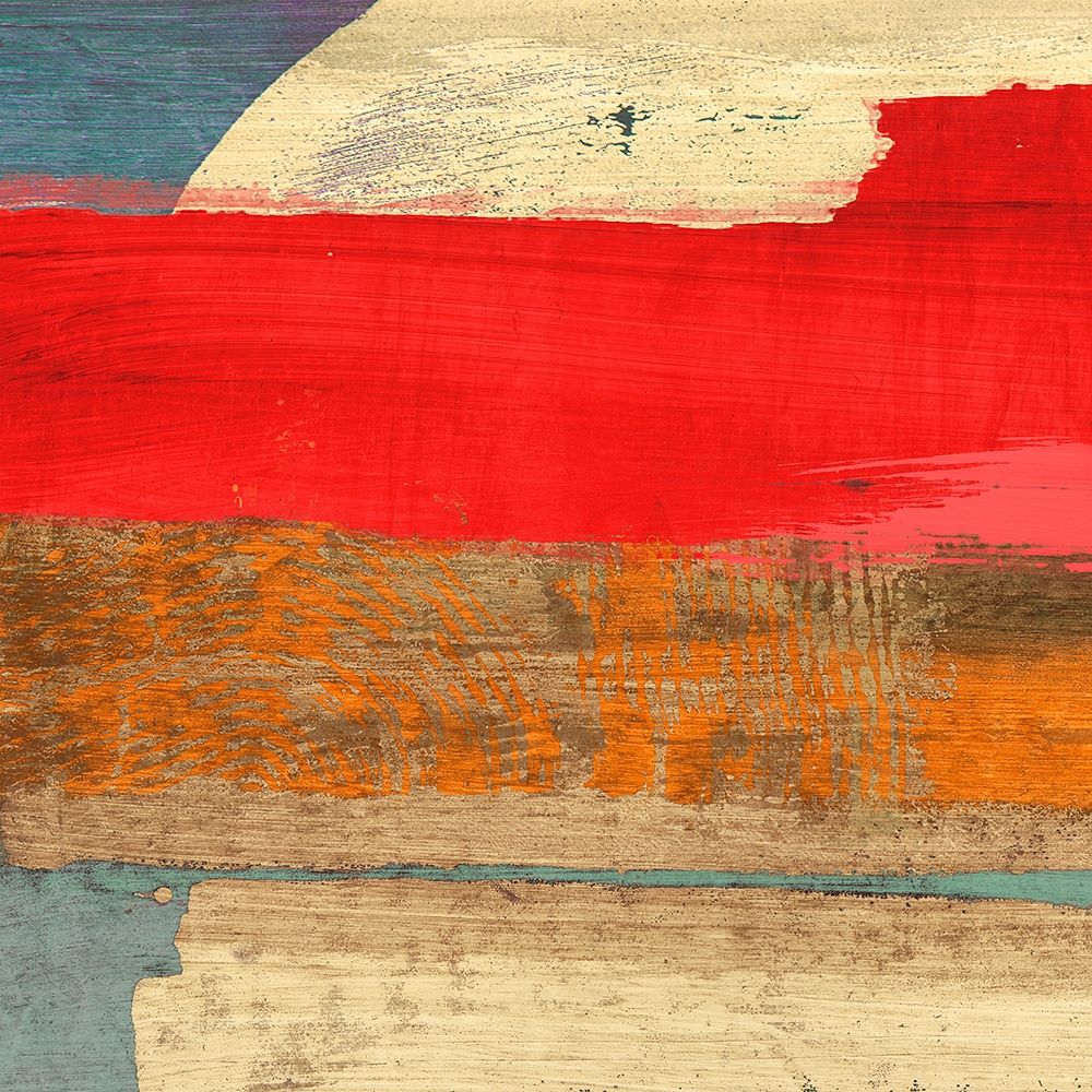 Moon Rising from the Crimson Sky I art print by Leonardo Bacci for $57.95 CAD