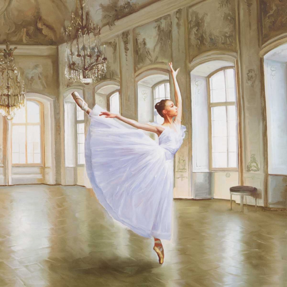 Le Grand Salon II art print by Pierre Benson for $57.95 CAD