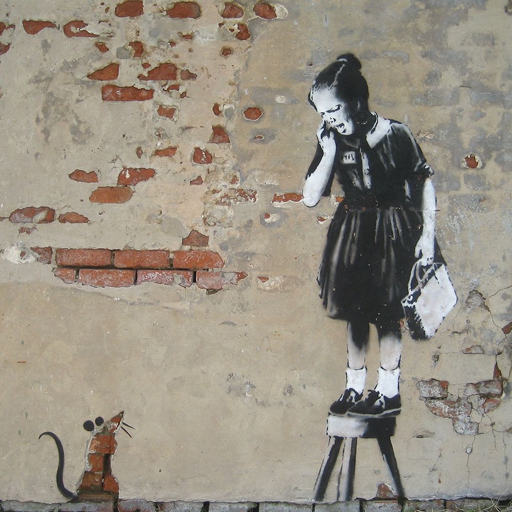 Villere St., New Orleans art print by Anonymous (attributed to Banksy) for $57.95 CAD