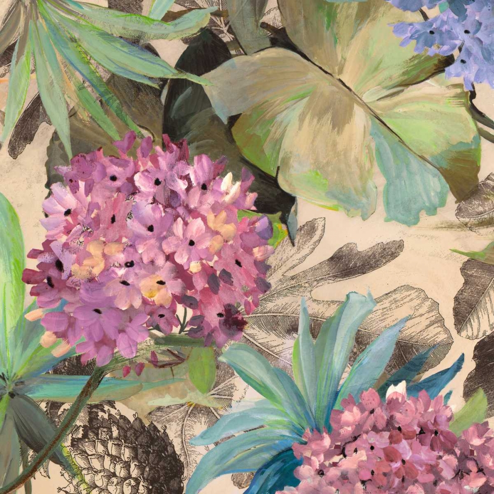 Pink Hydrangeas art print by Eve C. Grant for $57.95 CAD