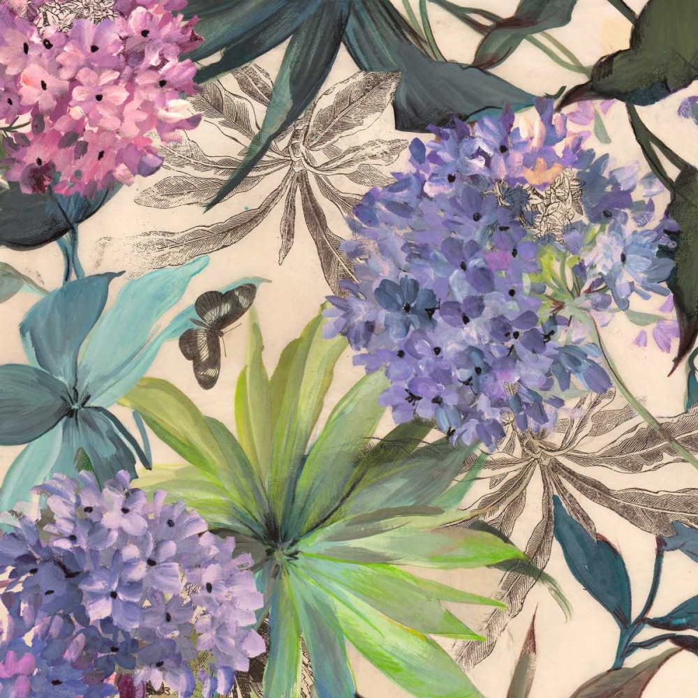 Lilac Hydrangeas art print by Eve C. Grant for $57.95 CAD