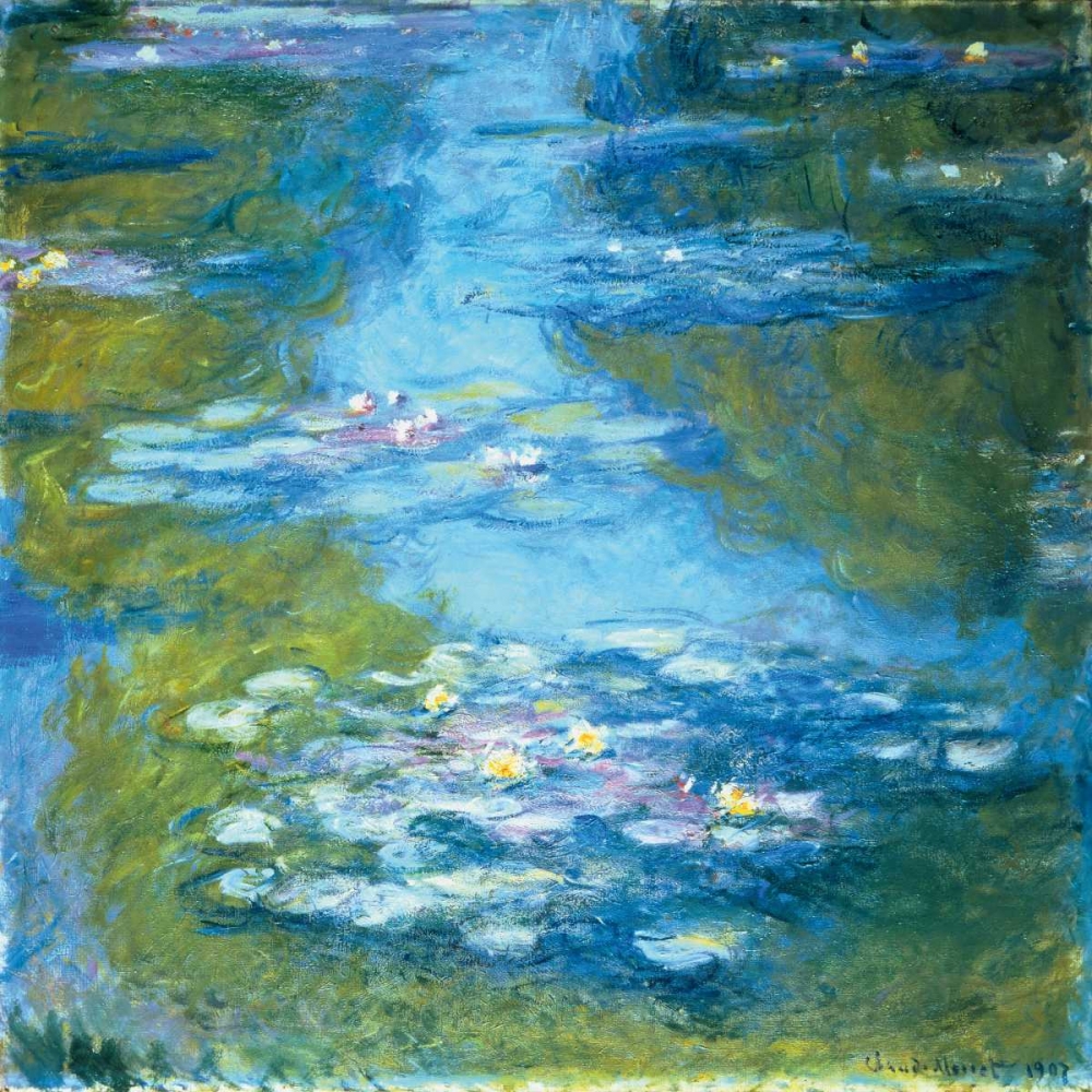 Nympheas art print by Claude Monet for $57.95 CAD