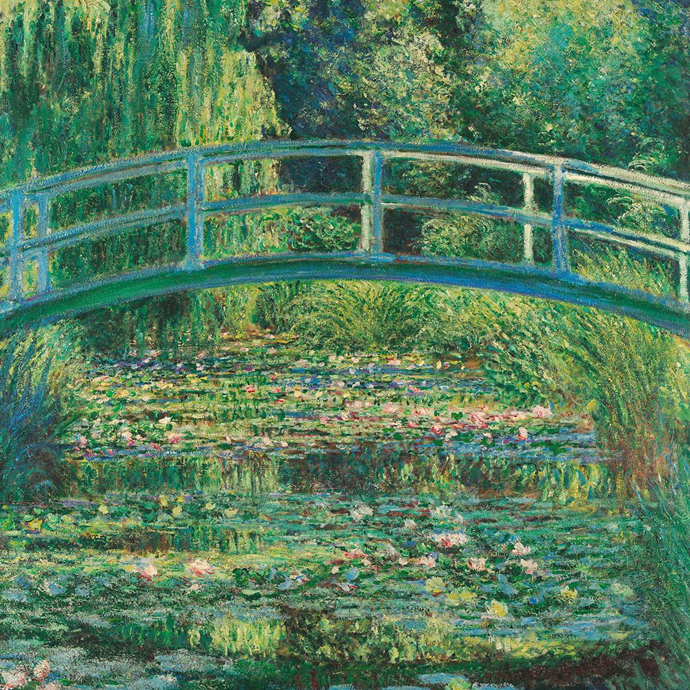 The Water-Lily Pond, 1899 art print by Claude Monet for $57.95 CAD