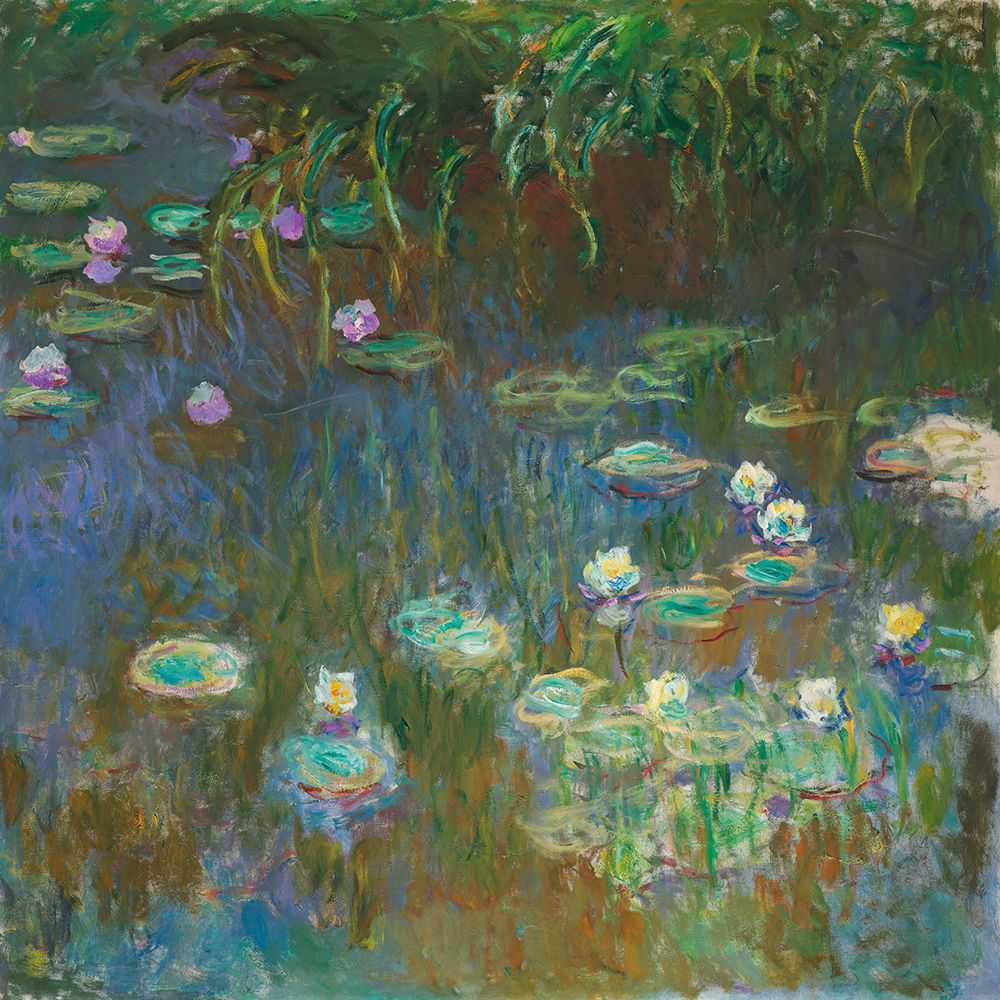 Water Lilies, 1922 art print by Claude Monet for $57.95 CAD