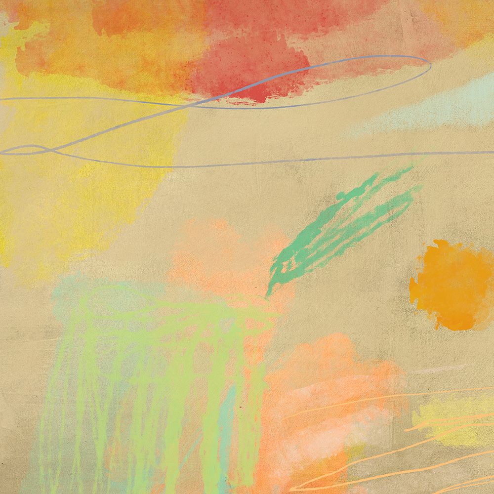 Scribbles I art print by Chaz Olin for $57.95 CAD