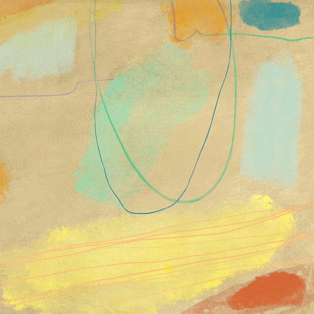 Scribbles II art print by Chaz Olin for $57.95 CAD