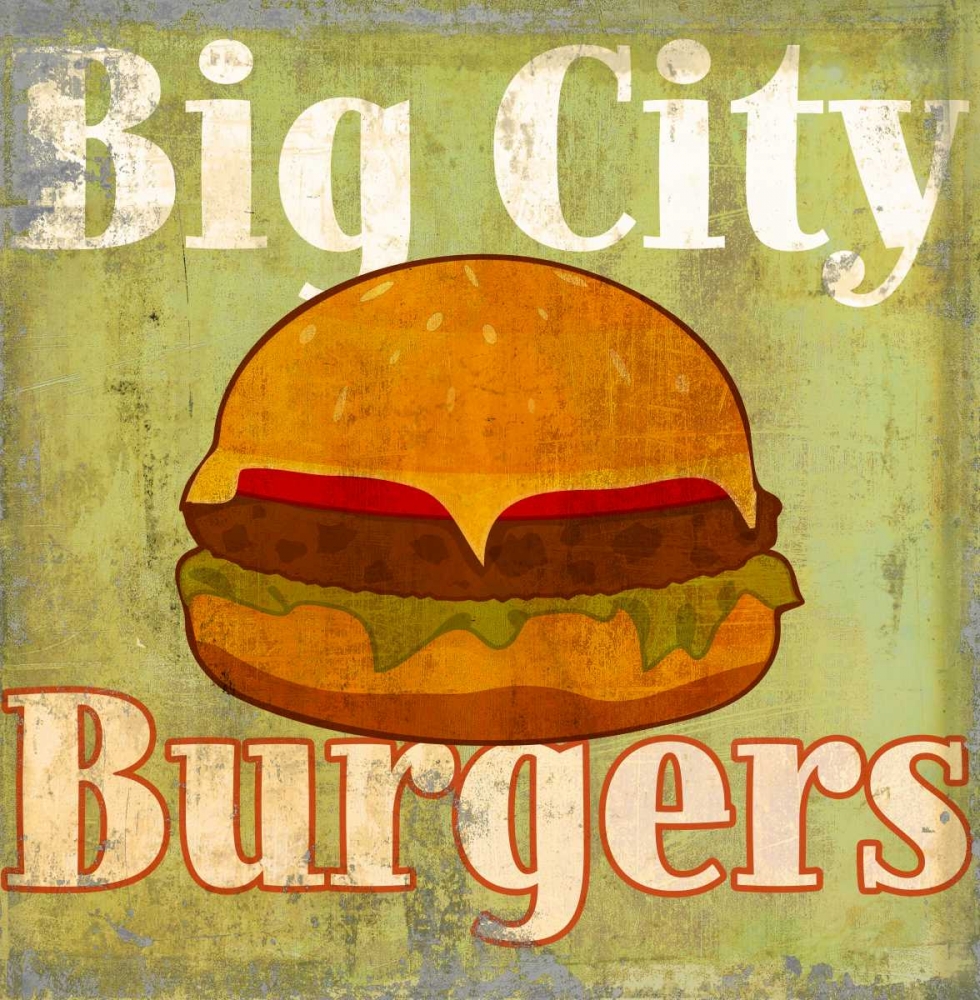 Hamburger art print by Skip Teller for $57.95 CAD