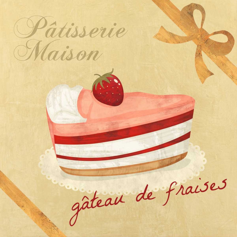 Gâteau de fraises art print by Skip Teller for $57.95 CAD