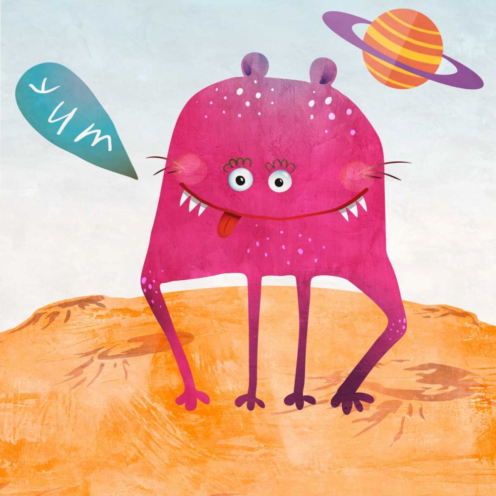 Alien Friend #2 art print by Skip Teller for $57.95 CAD