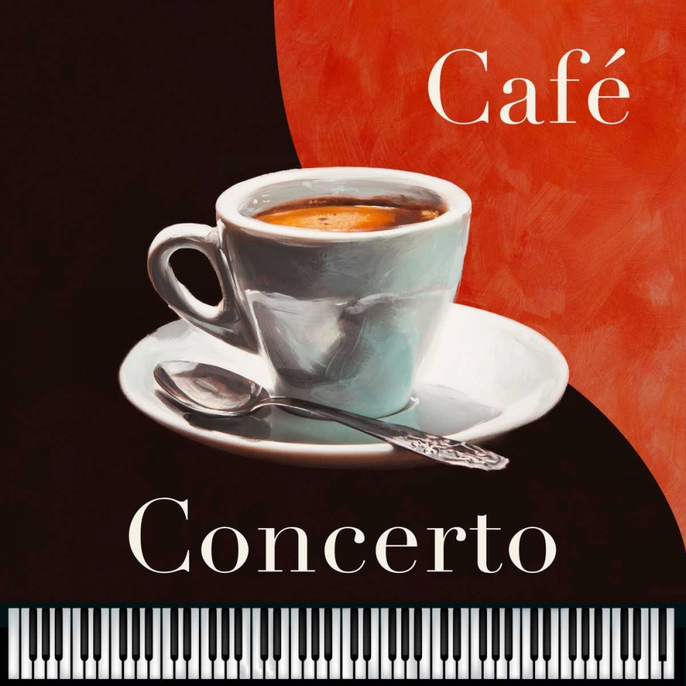 Cafe Concerto art print by Skip Teller for $57.95 CAD